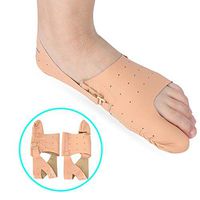 Alomejor Toe Separators Big Toe Straighteners Correctors Hallux Valgus Protector Sleeves Support Ideal for Big Toes Bent Toes and Pain Relief(L)