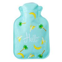 Cute Cartoon Hot Water Bottle,Lumumi Water Injection Explosion-Proof PVC Hot Water Bottle Hand Warmers