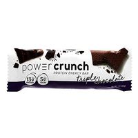 Power Crunch High Protein Energy Snack, Tripple Chocolate, 1.4-Ounce Protein Bars (, 20 Count)