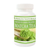 100% Organic Matcha Tea Capsules: 500 mg, 90 count