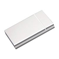 NACHEN Cigarette Case Slim with Automatic Cover Ultra Thin Creative Cigarette Holder Box Holds 20 Slim Cigarettes,White,108X60x16mm
