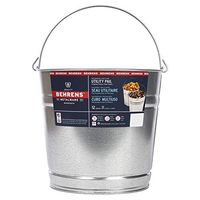 Behrens 1212GS Galvanized Steel Utility Pail, 12 Quart