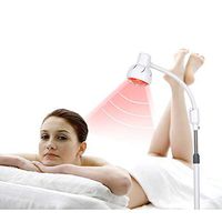 YLTTZ 275W Infrared Light Heating Floor Lamp for Thermotherapy Muscle Pain Relief Improve Blood Circulation Vertical for Hospital Beauty Treatment TDP Red Light