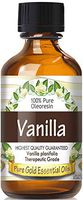 Pure Gold Vanilla Oleoresin Essential Oil, 100% Natural & Undiluted, 60ml