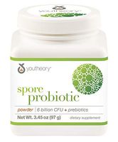 Youtheory Spore Probiotic Powder Advanced, White, 3.45 Ounce