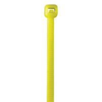 Colored Cable Ties (11" x .190" 50 lbs (1000 Pack), Fluorescent Yellow)