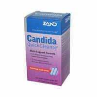 Zand Candida Quick Cleanse Multi-Support Formula - 60 Vegetarian Capsules