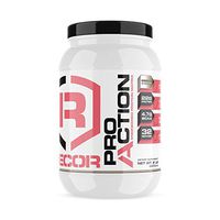 RECOR Pro Action Whey Protein (22g Protein, 5g BCAA, Prevent Muscle Metabolism, Increase Lean Muscle Mass, Increase Recovery, Suppress Appetite) – 2lb Jar – Cookies N Cream