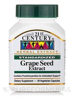 Grape Seed Extract - 60 Vegetarian Capsules