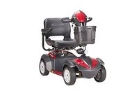 Drive Medical Ventura Power Mobility Scooter, 4 Wheel, 18" Folding Seat