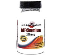 GTF Chromium 200mcg * 100 Caps 100% Natural - by EarhNaturalSupplements