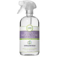 VinegarTech™ Granite + Natural Stone Cleaner. Supercharged Vinegar Power™ in Ready-to-Use Granite + Natural Stone Cleaner That Delivers Quick, Extreme Cleaning Power, Naturally - 24 oz, 1 Pack