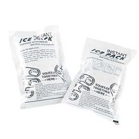 Adamas-Beta Disposable Instant Cold Pack (5-Pack) Emergency Breakable First Aid Kit Content for Body Injuries,Toothache,Size 23.5×11.5cm, Weight 280g/9.88oz