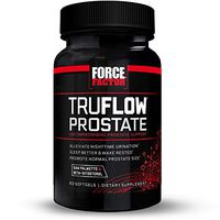 Force Factor TruFlow Prostate Health Support, Reduce Frequency and Improve Flow, 60 Count