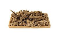 Ginseng Roots with Tea Tray 3 Year Old Roots for Soups and Teas - Assorted Sizes - 16 oz