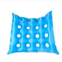 Cushion Medical Air Seat Inflatable Office Car Wheelchair Square Cushion Cushions Mattress with Pump - Anti Prevent Hip Decubitus Fatigue Prevent Blue 4242CM