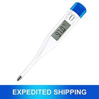 KMOOL Termometro Digital Adults,Mouth Thermometer,Digital Thermometer Oral Thermometer For Adults,Fever Thermometer,Body Temperature Thermometer Health,Big Lcd Fast Reading-Underarm,Oral,Rectal 1 Pack