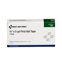 First Aid Only 8-001 Medical Adhesive Tape Roll, 2-1/2 yds Length x 1/2 Width (Box of 2)