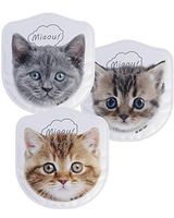Reusable Cold Pack Set: 3 Kittens - Variety Cold Packs for Injuries, Bumps, Bruises, Fever, Insect Stings