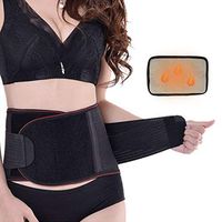 Lumbar Support Back Brace, Self-Heating Magnetic Therapy Back Support Massage Belt, Helps Relieve Lower Back Pain and Stress (XXL)