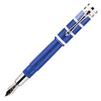 Monteverde Catalina Blue Pearl Fine Point Fountain Pen - MV35130F