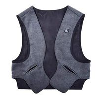 Electric Warming Jacket Temperature Adjustable Heated Washable Vest (M)