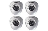 HD Weatherproof Night Vision Security Dome Camera 4 Pack