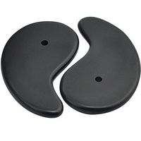 Ibnotuiy 2PCS Bian Stone Tai chi Shaped Guasha Scraping Massage Tool Multifunction Guasha Board for SPA Acupuncture Therapy