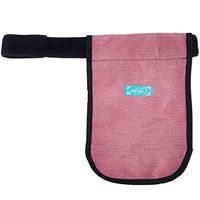 Hcwlxjy Urinary Collection Bag Incontinence Kit Urinary Drainage Catheter Bag Ostomy Bag Holder Elderly Drainage Bag Care Package for Home,Travel,Wheelchair,Bed,Pink,1500ml