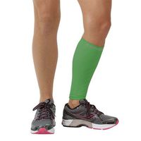 Zensah Calf/Shin Splint Compression Sleeve (singe sleeve), Green, Large/X-Large