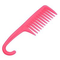 Fabal Hair Styling Comb Set Professional Black Hairdressing Brush Salon Barbers (Pink)