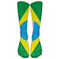NEW Brazil Flag Socks, TO-JP Fashion Novelty Cosplay Long Tube Compression Stockings