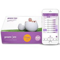 Premom Quantitative Ovulation Test Strips, The Reliable Ovulation Predictor Kit with Digital Ovulation Reader, Numerical Ovulation Test, 100-Pack, PMS2-S-100
