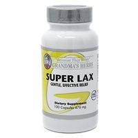 Grandma's Herbs Super LAX Most Effective Mild Herbal Laxative, Natural Ingredients(1)