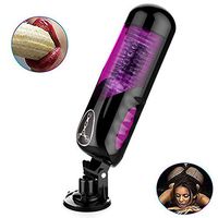 CharmingNight Waterproof Male Mǎsturbation Cup Male Handsfree Auto Suck Smart Heating Friction Mǎsturbating Cup Induced Ví-bration Mǎsturbator Artificial Vágǐna Síx-Töy For Man, Smart Heating, Aircrǎf