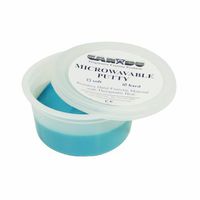 CanDo Microwavable TheraPutty Exercise Material, Blue: Firm, 2 oz