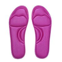 FENICAL One Pair Slow Rebound Memory Foam Cushioning Insole Breathable Absorbent Insoles for Women Shoes Size 35-38 (Random Color)