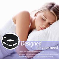 Divine Shield-Anti Snoring Chin Strap Snore Stopper Premium Anti Snoring Devices Unisex Chin Strap Anti Snoring Mask for a Natural Snore Relief Adjustable Snore Stopping Chin Strap (Black)