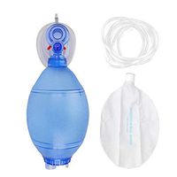 Taidda Transparent PVC Facial Mold Adult Practical Simple with Oxygen Tube Reservoir Bag 𝐑𝐞𝐬𝐮𝐬𝐜𝐢𝐭𝐚𝐭𝐨𝐫