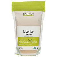 Banyan Botanicals Licorice Root Powder, 1/2 Pound - USDA Organic - Glycyrrhiza glabra - Ayurvedic Herb for Lungs, Skin, Stomach …