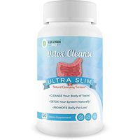 Ultra Slim Detox Cleanse - Slim Fusion Cleanse - Cleanse Your Body of toxins - Detox Your System Naturally - Promote Belly Fat Loss - Gut Health - Waist Trimming - Bloating Relief - Bloating Pills