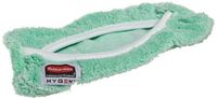Rubbermaid Commercial FGQ85600GR00 HYGEN Quick-Connect Flexible Microfiber Mop Cover, Dust and Dirt, 8-inch, Green