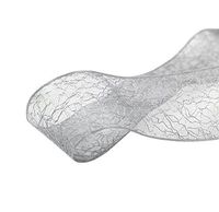 Black Temptation Fashionable Wedding Decoration, Transparent Ribbon, Grey