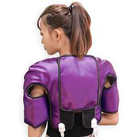 ZWPY Electric Massage Heating Pad, Heated Neck and Shoulder Wrap with Electric Heat Therapy for Blood Circulation and Keep Warm