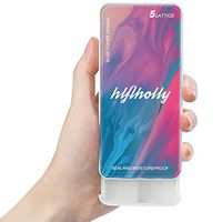 fancyfree Portable Pill Case, Moisture-Proof Medicine Organizer, Vitamin Pill Container with Silp Cover Design, for Travel and Daily Using (Colored Glaze Blue)