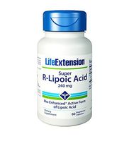 Life Extension Super R-Lipoic Acid, 240mg, 60-Count by Life Extension