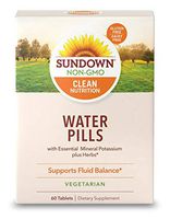 Sundown Natural Herbal Water Pills, 60 Tablets (Pack Of 3)(Packaging May Vary)