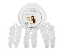 Snore Stopper Snoring Solution Devices, Anti Snoring Snore Stopper Nasal Dilators Reduction Device, Anti Snoring Chin Strap with Nose Vents Plugs, Stop Snoring Aids Devices Solution