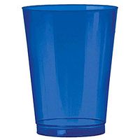 Big Party Pack Plastic Cups | 10 oz. | Bright Royal Blue |