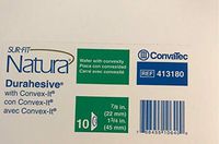 Convatec 413180 Durahesive Convex It Skin Barrier - 1 3/4" Flange - 7/8" Stoma- Box of 10